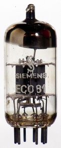 Radioröhre ECC81 Siemens ID1205