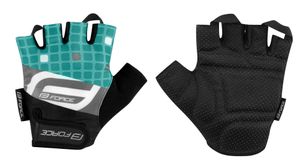 Handschuhe FORCE SQUARE LADY  türkis : Size - M Size: M