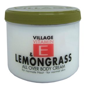 Village Vitamin E & Lemongrass All Over Body Cream,  500 ml 9506-20 Feuchtigkeitscreme