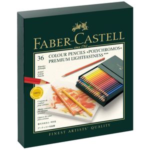 FABER-CASTELL Buntstifte POLYCHROMOS 36er Atelierbox