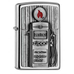 Zippo Gas Pump Emblem 3D