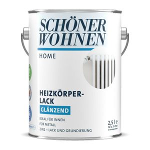 Schöner Wohnen Home Heizkörperlack glänzend Weiß 2,5 L