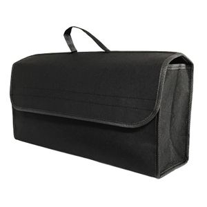 Kofferraumtasche Organizer 50x15x27,5cm | Aufbewahrungstasche Schwarz | Kofferraum Autotasche | Auto Aufbewahrung Tasche