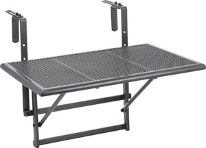 Balkonhängetisch, klein, grau Balkonhängetisch, klein, grau