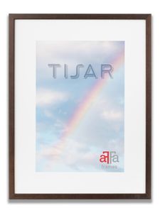 aFFa frames, Tisar, Bilderrahmen aus Holz, Rechteckig, mit Acrylglasfront, Bronze, A3, 29,7x42 cm