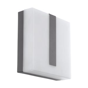 EGLO connect Außen-Wandlampe Torazza-C, Smart Home Außenleuchte, Wandleuchte aus Stahl und Kunststoff, Farbe: Weiß, grau, warmweiß, dimmbar, IP44