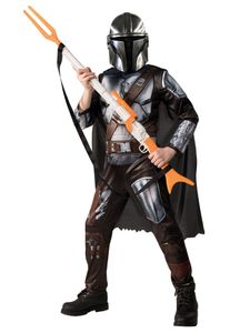 Rubies 300929L000 Star Wars Mandalorian - Detský kostým - veľkosť L - 10-12 rokov - 152cm, detský kostým