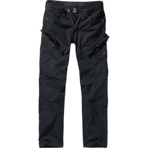 Brandit - Pánské kalhoty Adven Slim Fit Cargo BLACK L