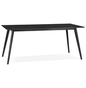 Kokoon® Jedálenský stôl LUMA 180x90x75 cm, drevo , čierna, 42 kg