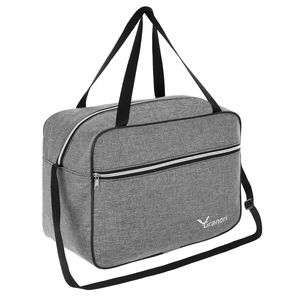 Bord-/ Kabinengepäck Reisetasche 40x30x20 cm für Flüge mit z.B. Wizz Air oder Eurowings als kleines Handgepäckstück in Grau