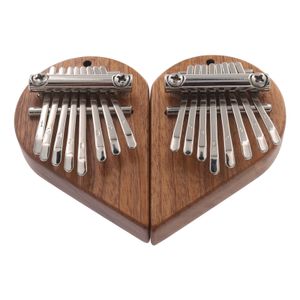 Mini Kalimba 8 Schlüssel Daumen Klavier Finger Tastatur Musik instrument für Paare