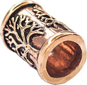 Haarschmuck Bartperle Darva Lebensbaum Bronze Haarperle 6997