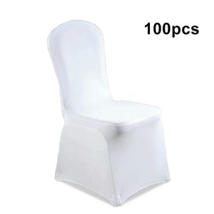 Jopassy Stuhlhusse Bankett Stuhlhusse Stretch Stuhlbezug Weiß Stuhlbezüge 100 Stück