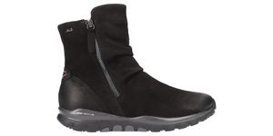 Gabor Women's schwarz Nubukleder isolierte Stiefel mit Reißverschluss 37