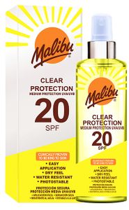 Malibu Clear Protection SPF20 Transparentní ochranný sprej