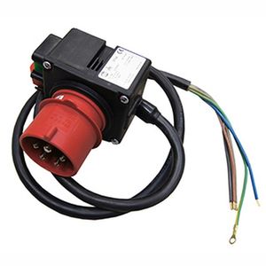 ATIKA Ersatzteil | Schalter-Stecker-Kombination 400V für Tischkreissäge BTA 90 / HT 315