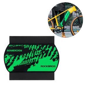 ROCKBROS E-bike Akku Schutzhülle Akkudeckel Fahrrad-Schutzhülle für Akkus, schwarz grün