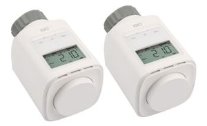 2 Stück IOIO HT 2000 Elektronischer Thermostat Heizkörperthermostat spart bis 30% Heizkosten