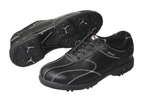 Crivit Golf Golfschuhe Nappaleder Leder verschiedene Farben Farbe:schwarz;Schuhgröße:41