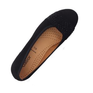 Gabor - Ballerina - schwarz, Größe:6, Farbe:schwarz 0 Gabor - Ballerina - schwarz, Größe:6, Farbe:schwarz 0