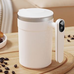 Kaffeetassen, 7000 RPM Mischbecher, elektrischer Mixbecher, Magnetrühr-Kaffeetasse, Kaffeemischbecher, Typ-C-Laden,400ml selbstruehrender