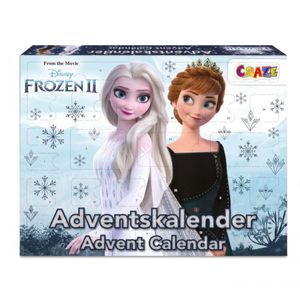 Adventskalender Disney Frozen 2 - Die Eisprinzessin 2 inkl. 3x 3D-Anhänger