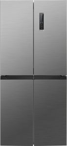 Bomann French Door Kühlschrank No Frost | Kühlschrank mit Gefrierfach 362L | Side by Side Kühlschrank mit MultiAirflow-System | KG 7358 inox Bomann French Door Kühlschrank No Frost | Kühlschrank mit Gefrierfach 362L | Side by Side Kühlschrank mit MultiAirflow-System | KG 7358 inox
