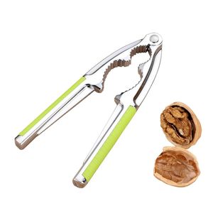 Nussknacker für Nüsse, Nussknacker-Werkzeug für Walnüsse, Pekannüsse, Macadamianüsse, Haselnüsse, Mandeln, Hummer, Krabben… (Grün)