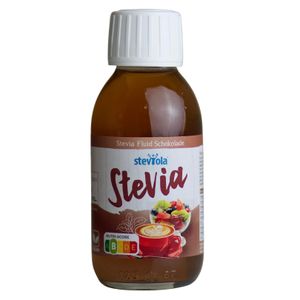 Steviola® Stevia Fluid Schokolade 125ml | Flavour Drops | vegan | flüssige Süße | Stevia Tropfen | Zuckerersatz | kalorienarm | flüssiges Stevia