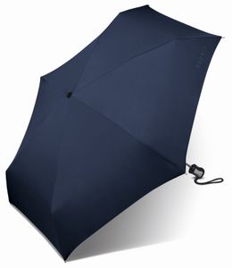 Esprit Easymatic 4-Section Doppelautomatik Regenschirm Taschenschirm, Farbe:Sailor Blue