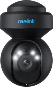 Reolink E1 Outdoor Black 5MP PTZ 2.4/5G WLAN Kamera do monitoringu IP, zewnętrzna, wykrywanie ludzi i samochodów, kolorowy noktowizor, automatyczne śledzenie, zoom