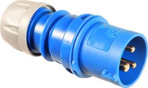 CEE-Stecker 3-polig, 230V /16A, IP44, schraubbar