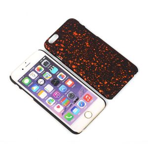 Handy Hülle Schutz Case Bumper Schale für Apple iPhone 6 Plus 3D Sterne Orange