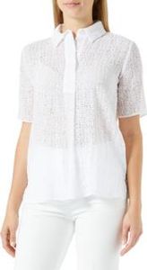 Longbluse für Damen in weissweiss
