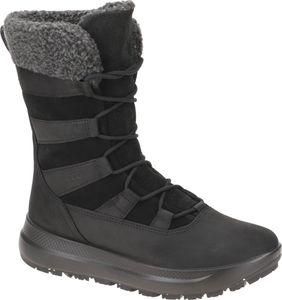 Ecco SOLICE Damen Stiefeletten - Winterstiefelette schwarz Freizeit NEU