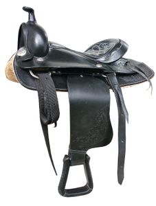 Westernsattel Pleasure schwarz