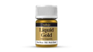 Vallejo | Liquid Color | Rich Gold