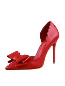 Damen Mode High Heels Temperament Pumps Leichtes Komfortabel Commuting Kleidungsschuhe Rot,Größe:EU 37
