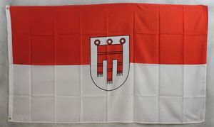 Flagge Fahne : Vorarlberg Wappen Österreich Vorarlbergflagge