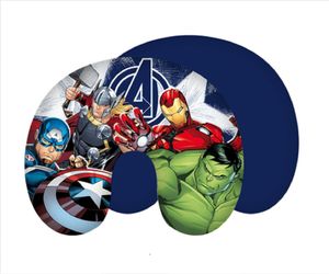 Marvel Avengers Nackenkissen Reisekissen Thor Iron Man Hulk Captain Amerika 28 x 33 cm 100% Polyester