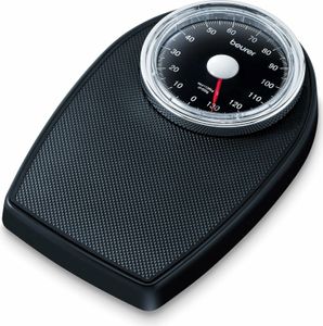 Beurer MS 40 Waage Mechanische analoge Anzeige klassische Doktorwaage Scales zeitlos Design Drehung