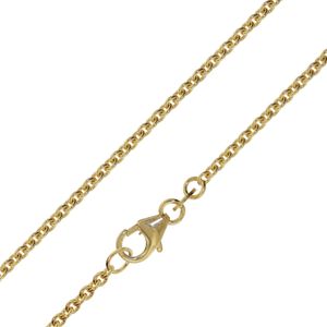 trendor 72078 Halskette Gold 333 / 8 Karat Ankermuster 2,0 mm, 45 cm