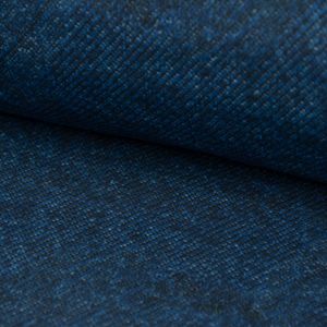 Bekleidungsstoff Softshell Fleece Digitaldruck Jeanslook Denim dunkelblau 1,45m Breite