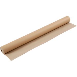Kraftpapier-Rolle, Braun, B: 96 cm, 130 g, 30 m/ 1 Rolle