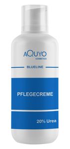 Blueline 20% Urea Creme, Schrundencreme für sehr trockene und verhornte Haut (500ml) | Pflegecreme bei Schuppenflechte und Neurodermitis, Hornhaut erweicher und Hornhautentferner | Hautcreme Feuchtigkeitscreme Fußcreme Handcreme