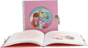 Tagebuch "Horse - Pferd" mit Schloss für Mädchen