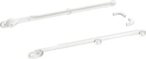 KOMPLEMENT Ikea Auszugschienen für Körbe weiß 58 cm