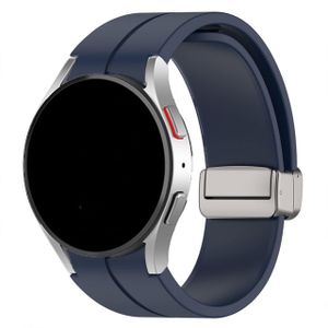 Strap-it Samsung Galaxy Watch 5 Pro Magnetisches Sportarmband (Dunkelblau)
