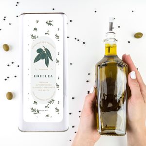 Olivenöl 5 Liter aus Kreta mit 0,3% Säuregehalt - Extra Natives Olivenöl Premium aus Griechenland -Vollmundig, frisch und mit charakteristischen Geschmack, DHL Lieferung