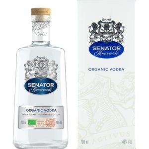 Žitná vodka Senator Komorowski Organic Vodka 700 ml v balení